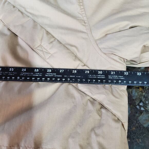 John Blair Men’s Parka Coat 3XL TL Hoodie Chestnut 7 Pockets Full Zip Hook &Loop - Picture 12 of 16